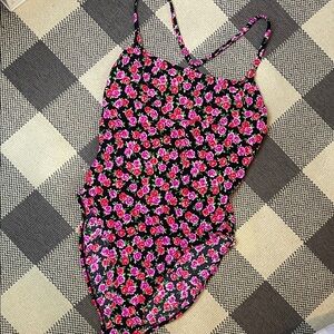 Vintage Cole of California Rose print Swimsuit 16